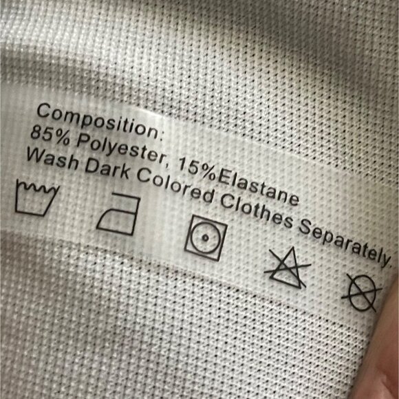 Zaful Women Navy Blue Ribbed Bikini Set Small Criss Cross Tie High Cut Swimsuit - Picture 8 of 10